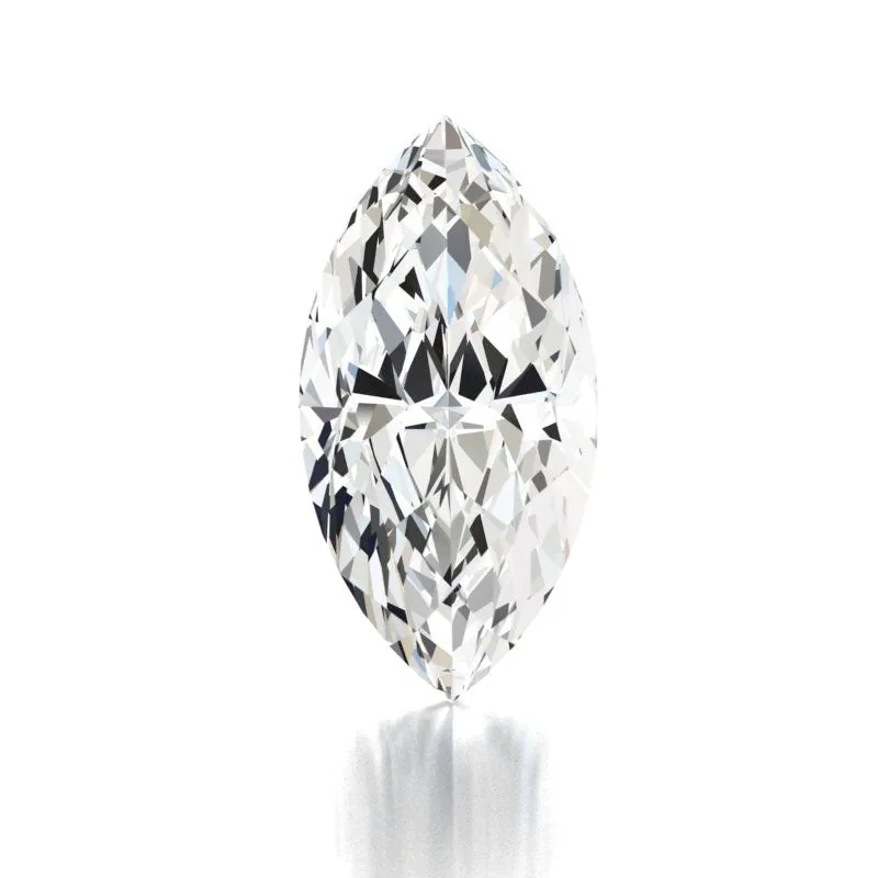 11x5.5mm Marquise (Brilliant) Moissanite