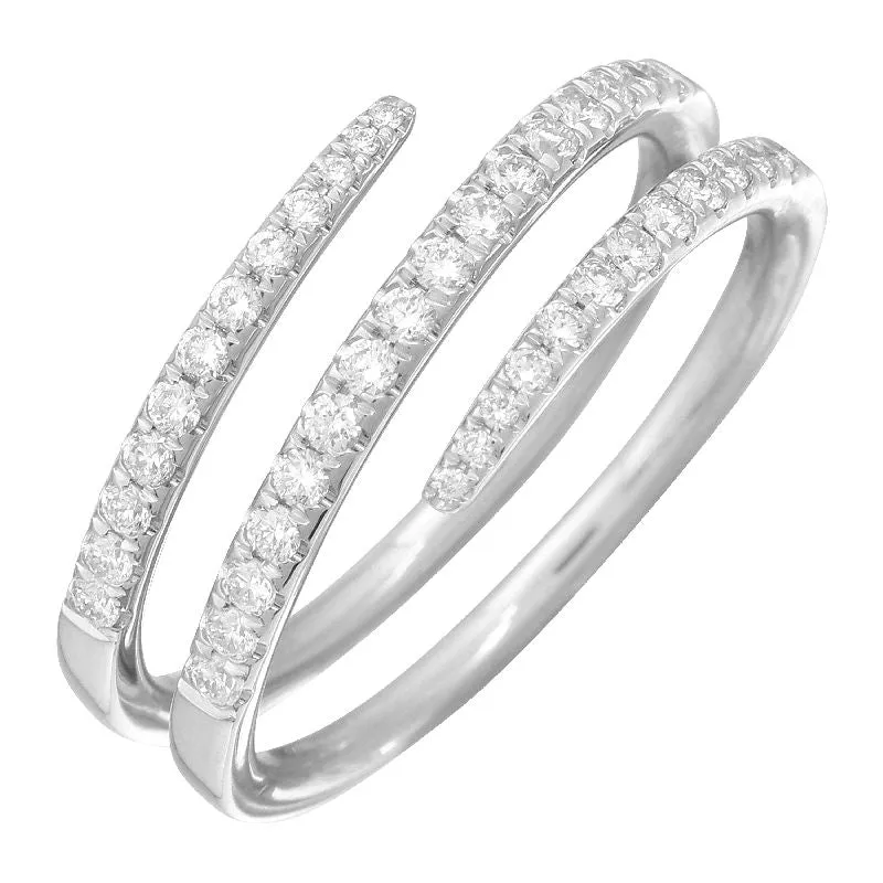 14k Rose Gold Diamond Ring