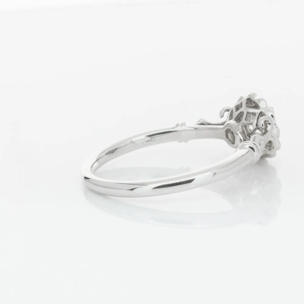 18ct White Gold .40ct Diamond Versailles Ring
