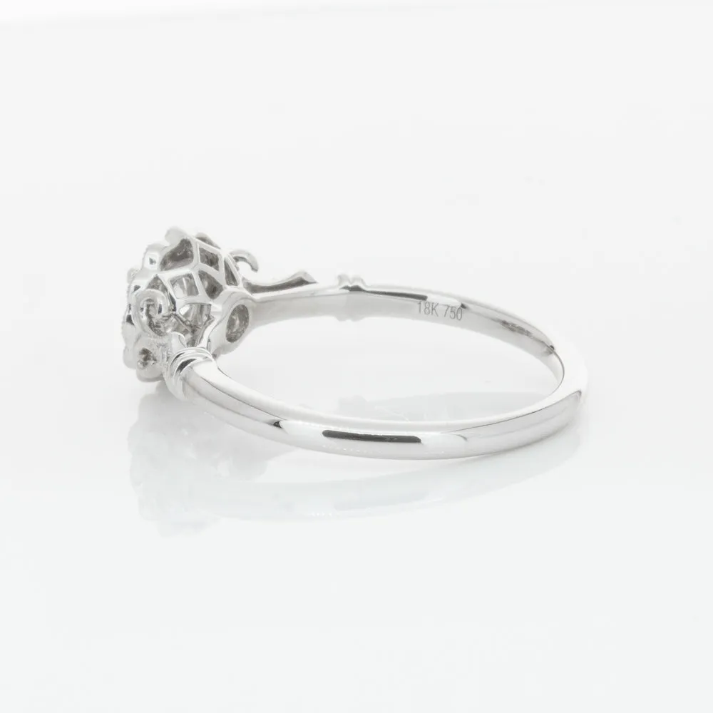 18ct White Gold .40ct Diamond Versailles Ring