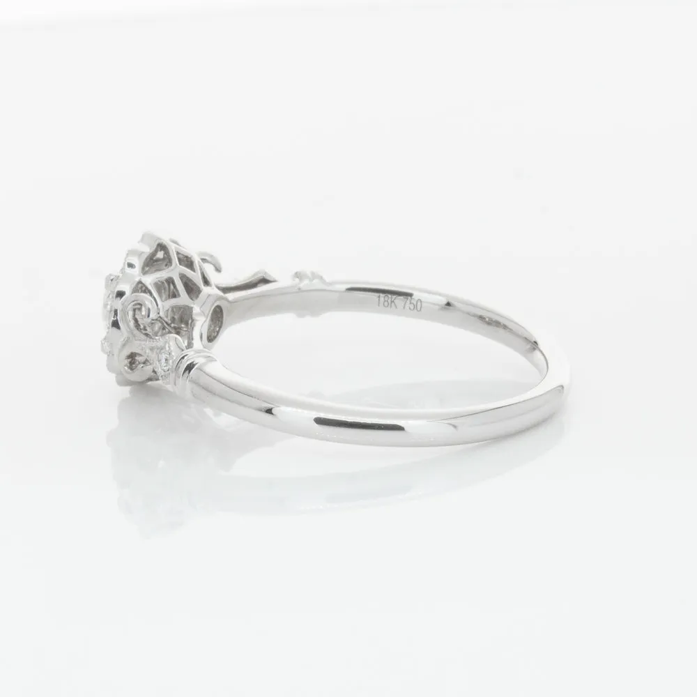 18ct White Gold .40ct Diamond Versailles Ring