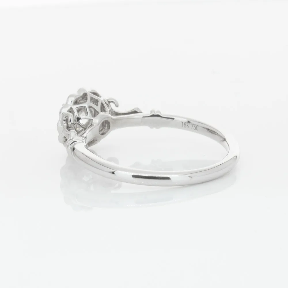 18ct White Gold .40ct Diamond Versailles Ring