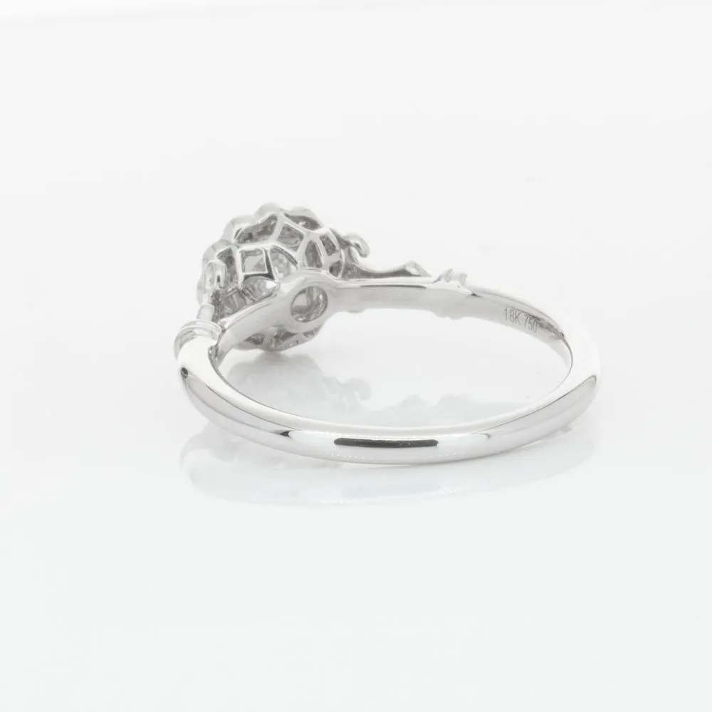 18ct White Gold .40ct Diamond Versailles Ring