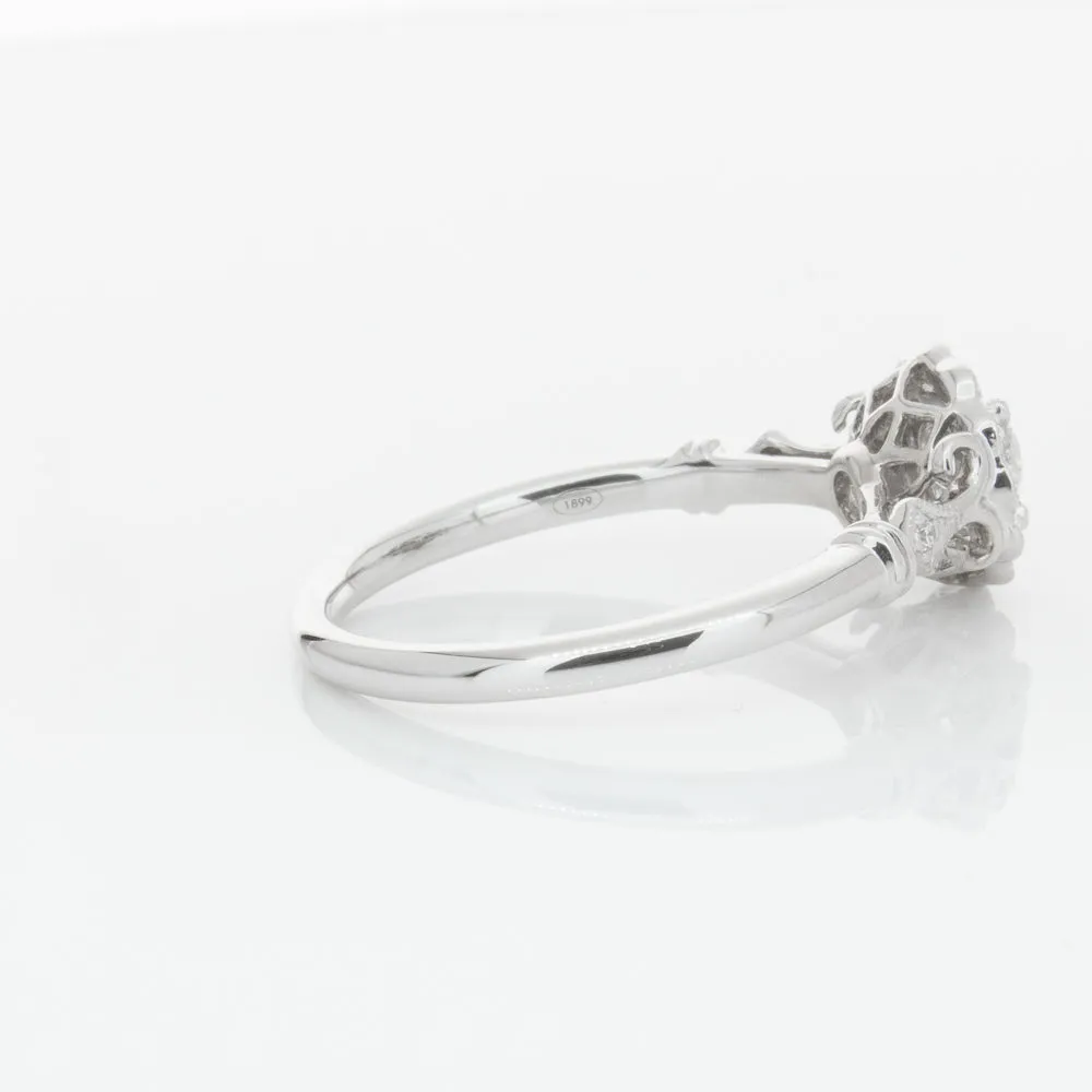 18ct White Gold .40ct Diamond Versailles Ring