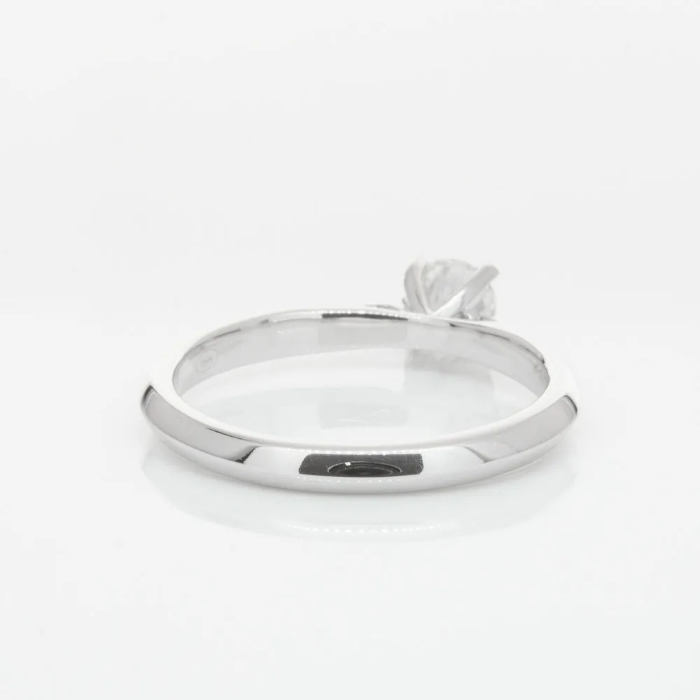 18ct White Gold .42ct Diamond Venetian Ring