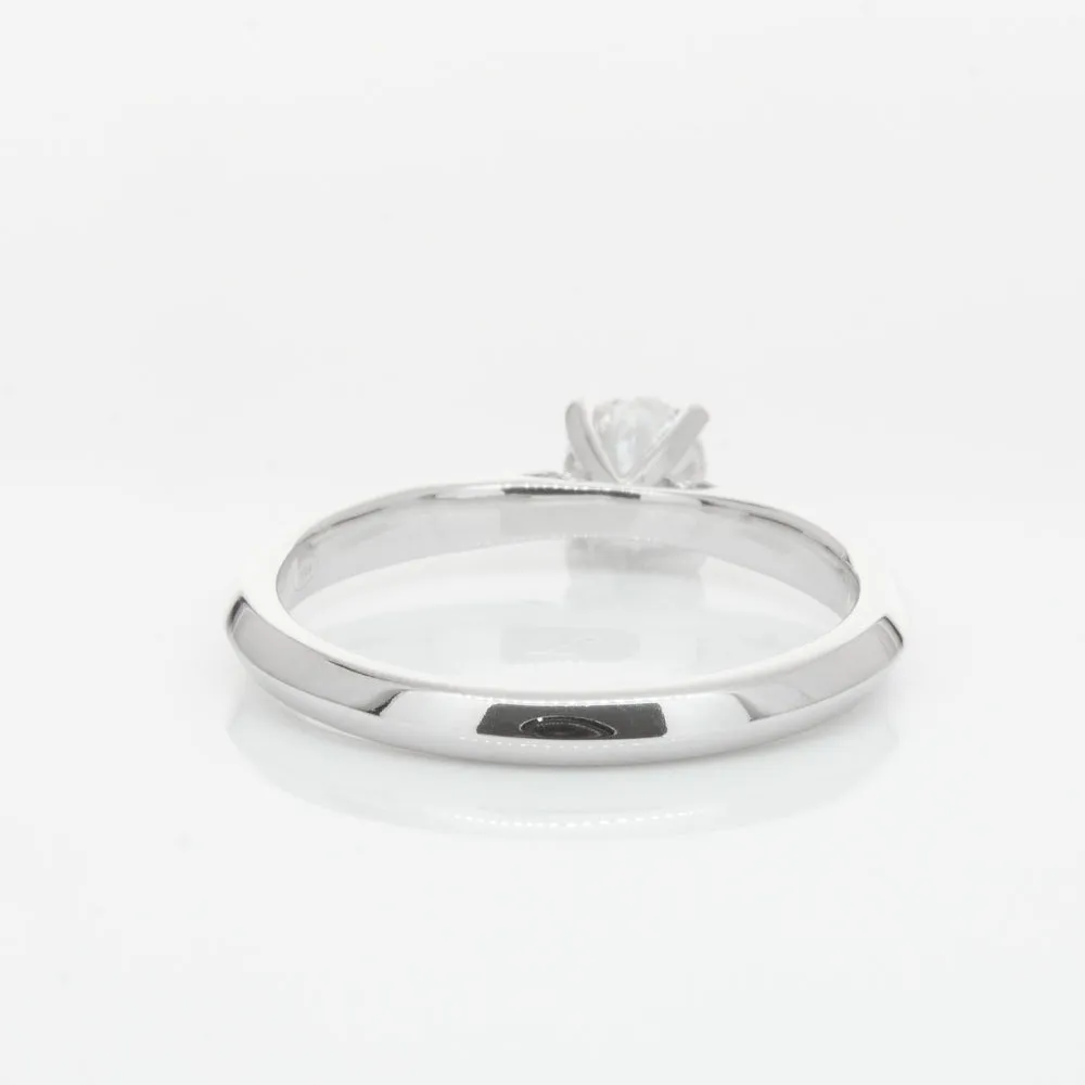 18ct White Gold .42ct Diamond Venetian Ring