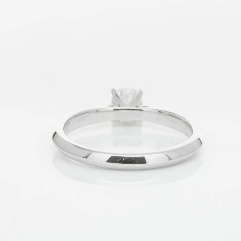 18ct White Gold .42ct Diamond Venetian Ring