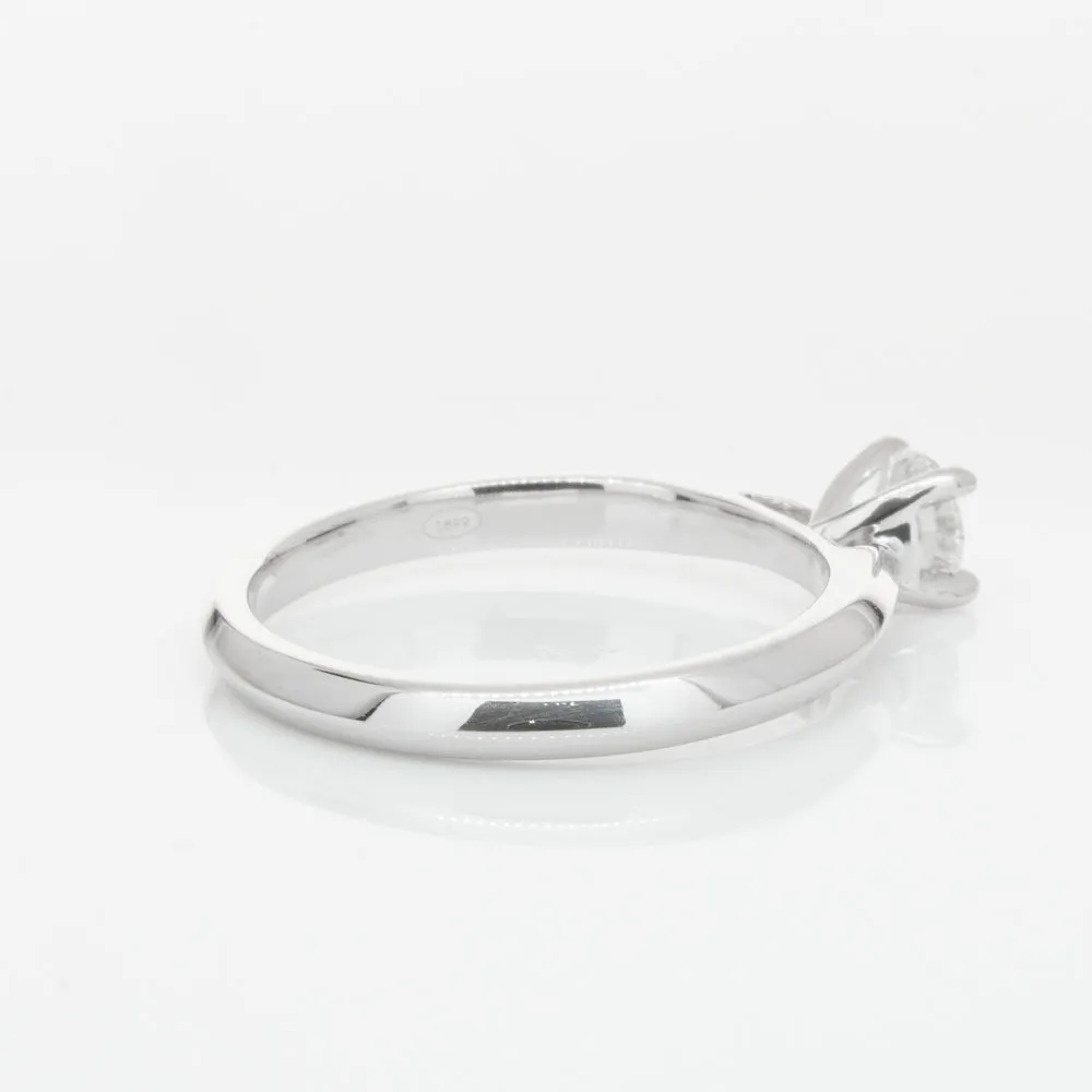 18ct White Gold .42ct Diamond Venetian Ring