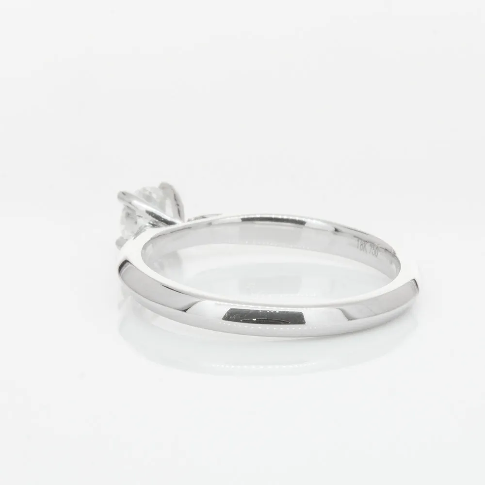 18ct White Gold .42ct Diamond Venetian Ring