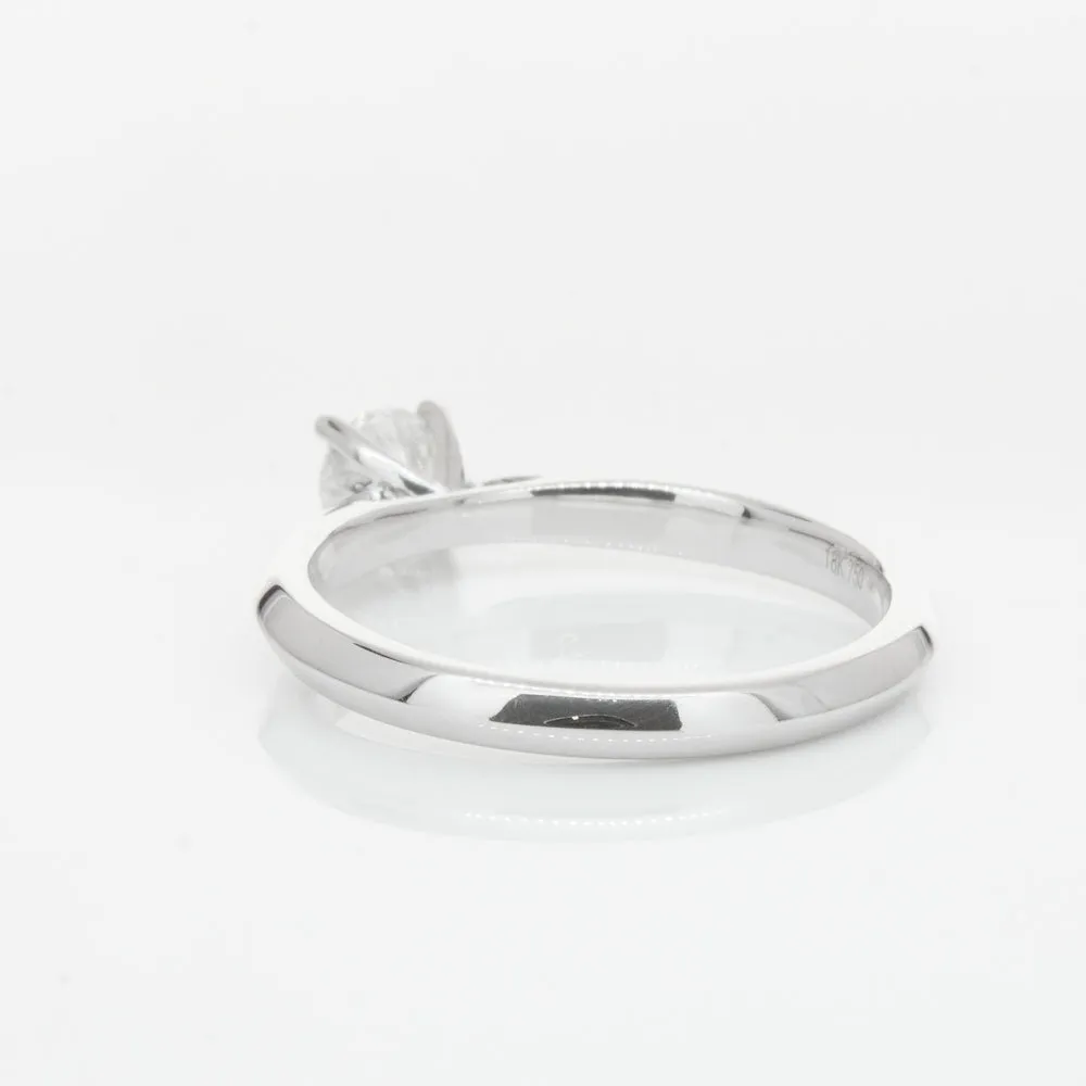 18ct White Gold .42ct Diamond Venetian Ring