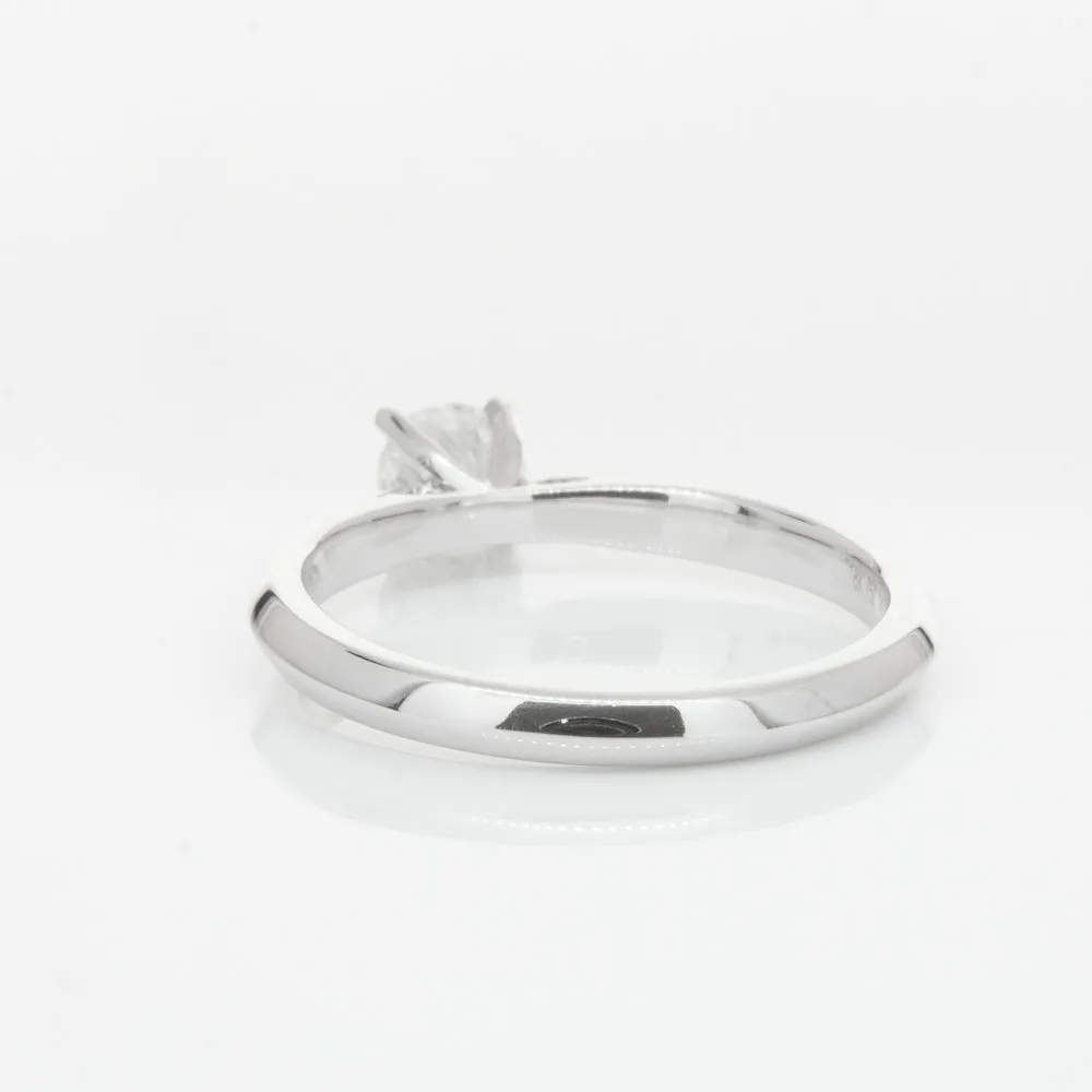 18ct White Gold .42ct Diamond Venetian Ring
