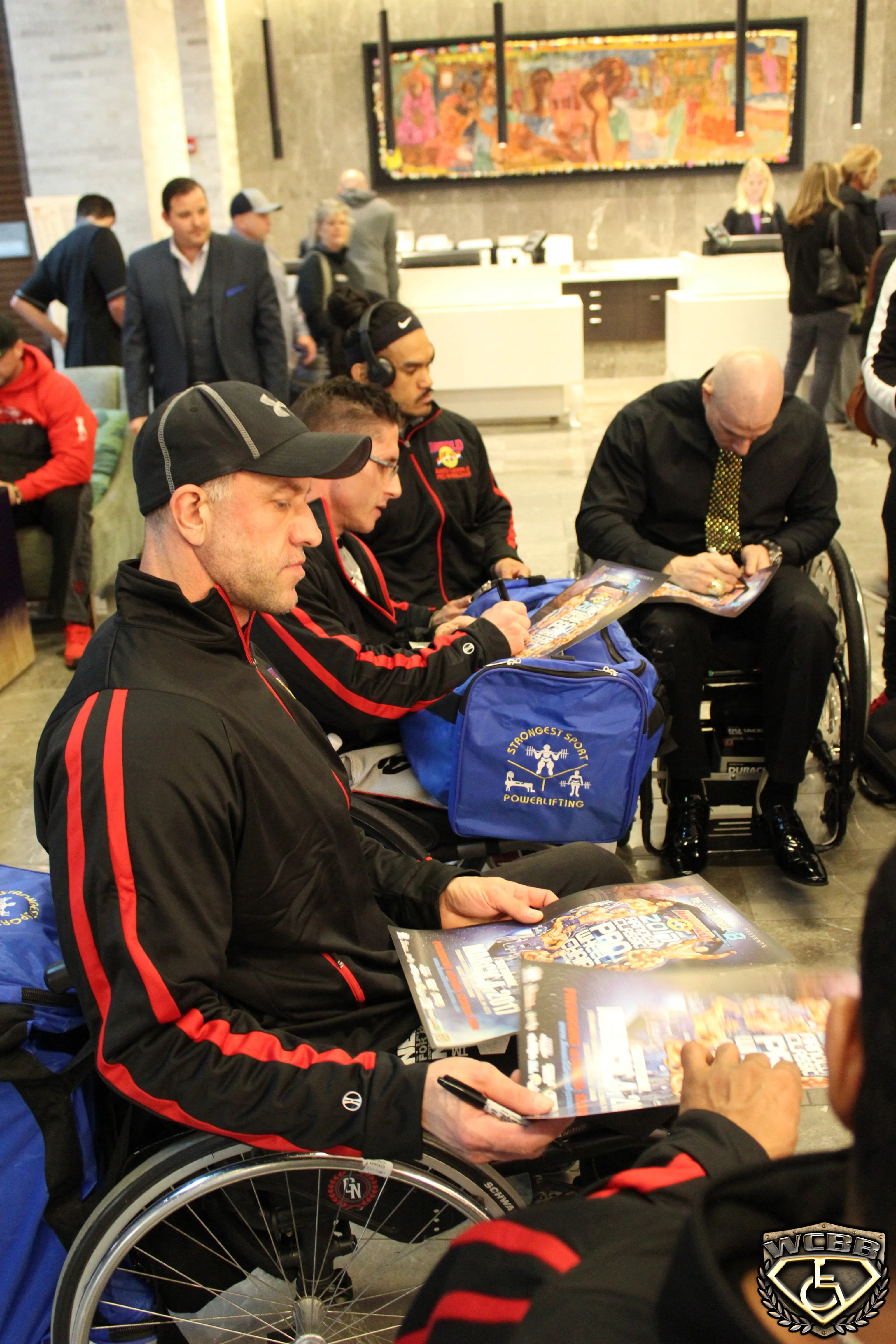 2017 Arnold Classic Pro Wheelchair - 11x17 Signed Posters