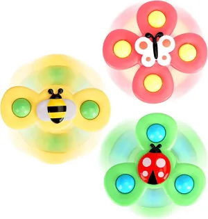 3PCS  Suction Cup Spinner