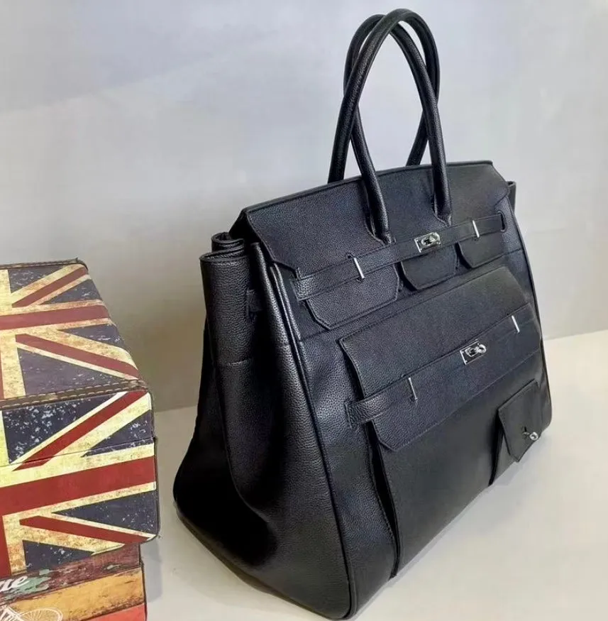 45cm Men's Multi-Pocket Birkin Bag
