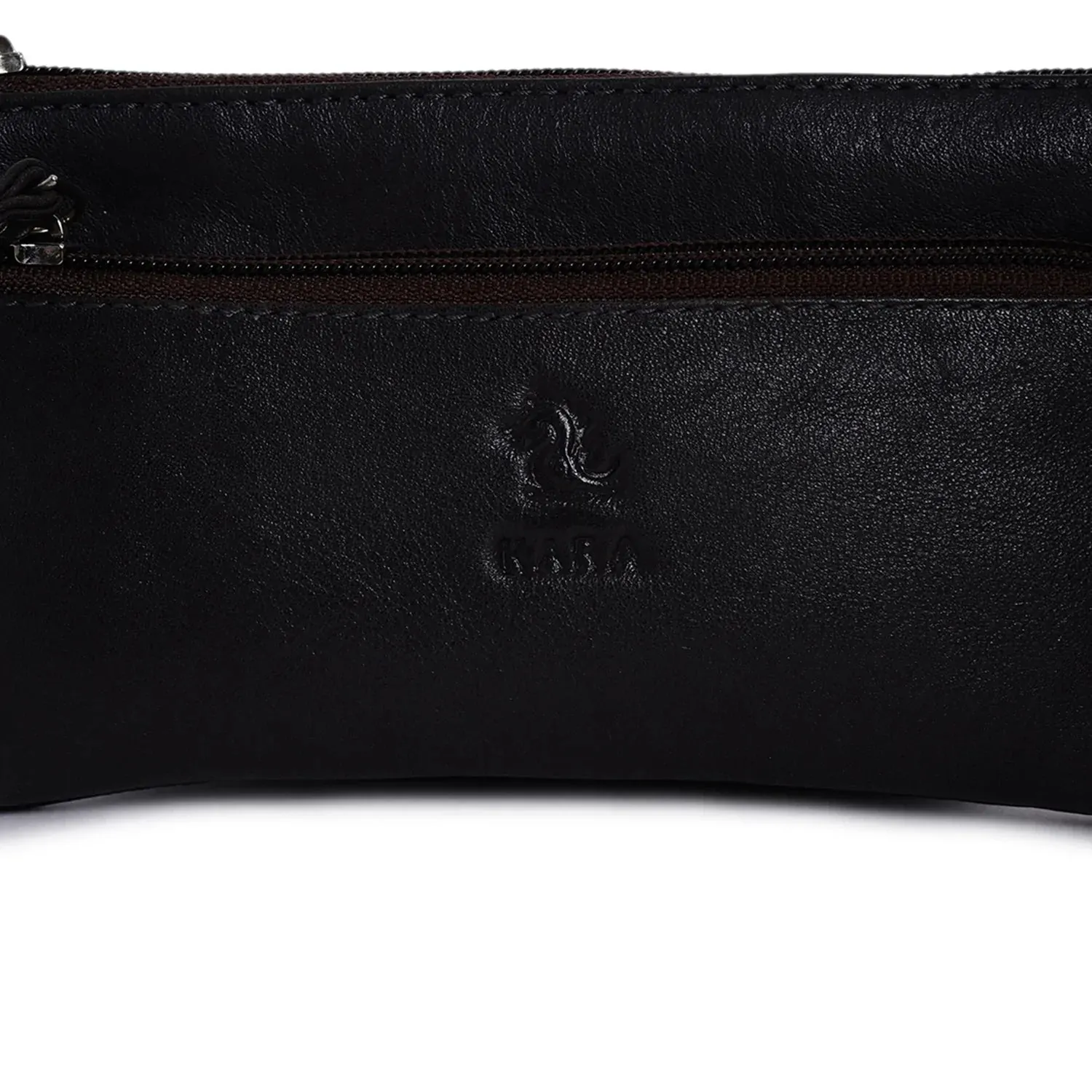 7027 Tan Leather Hand Pouch