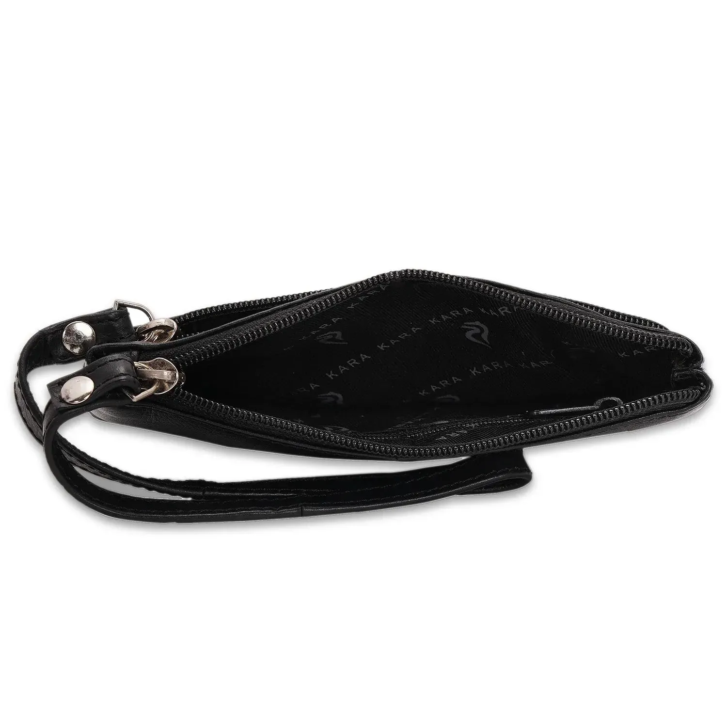 7027 Tan Leather Hand Pouch