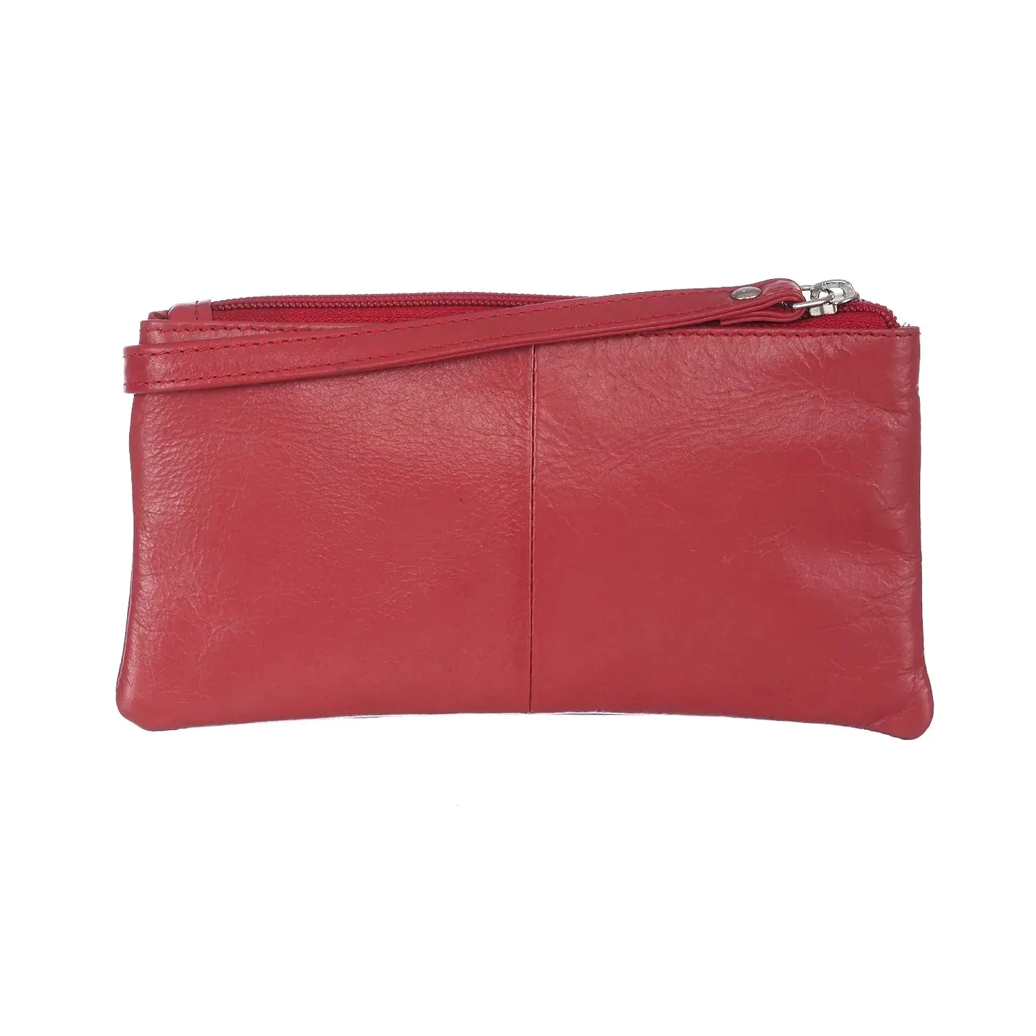7027 Tan Leather Hand Pouch