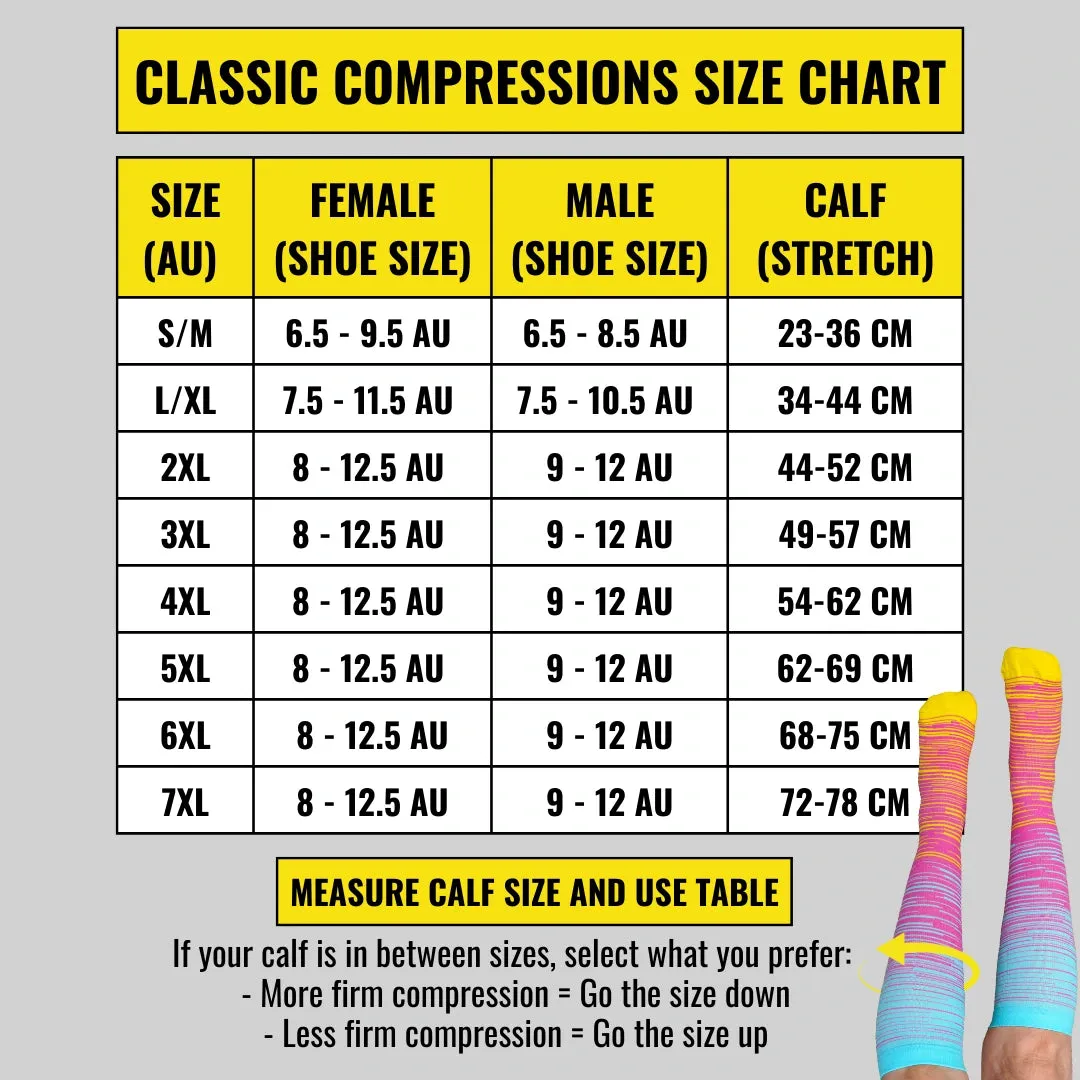 (72% OFF) Random 15 Pack Classic Compression Socks