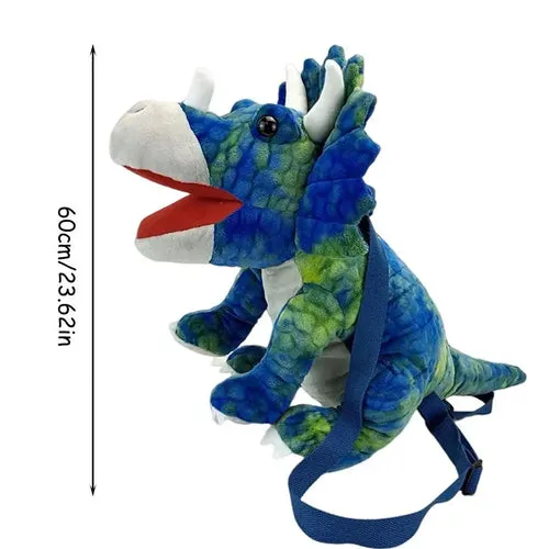 Adorable Triceratops Dinosaur Backpack for Preschool Adventures