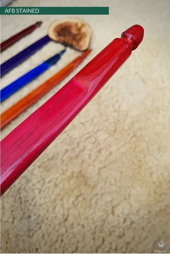 AFB AMERICAN FLATBBOW IN STRIKING BURGUNDY COLOUR 46@28