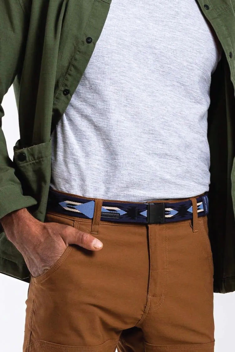 Arcade Ironwood Slim Belt - SKY/BLACK