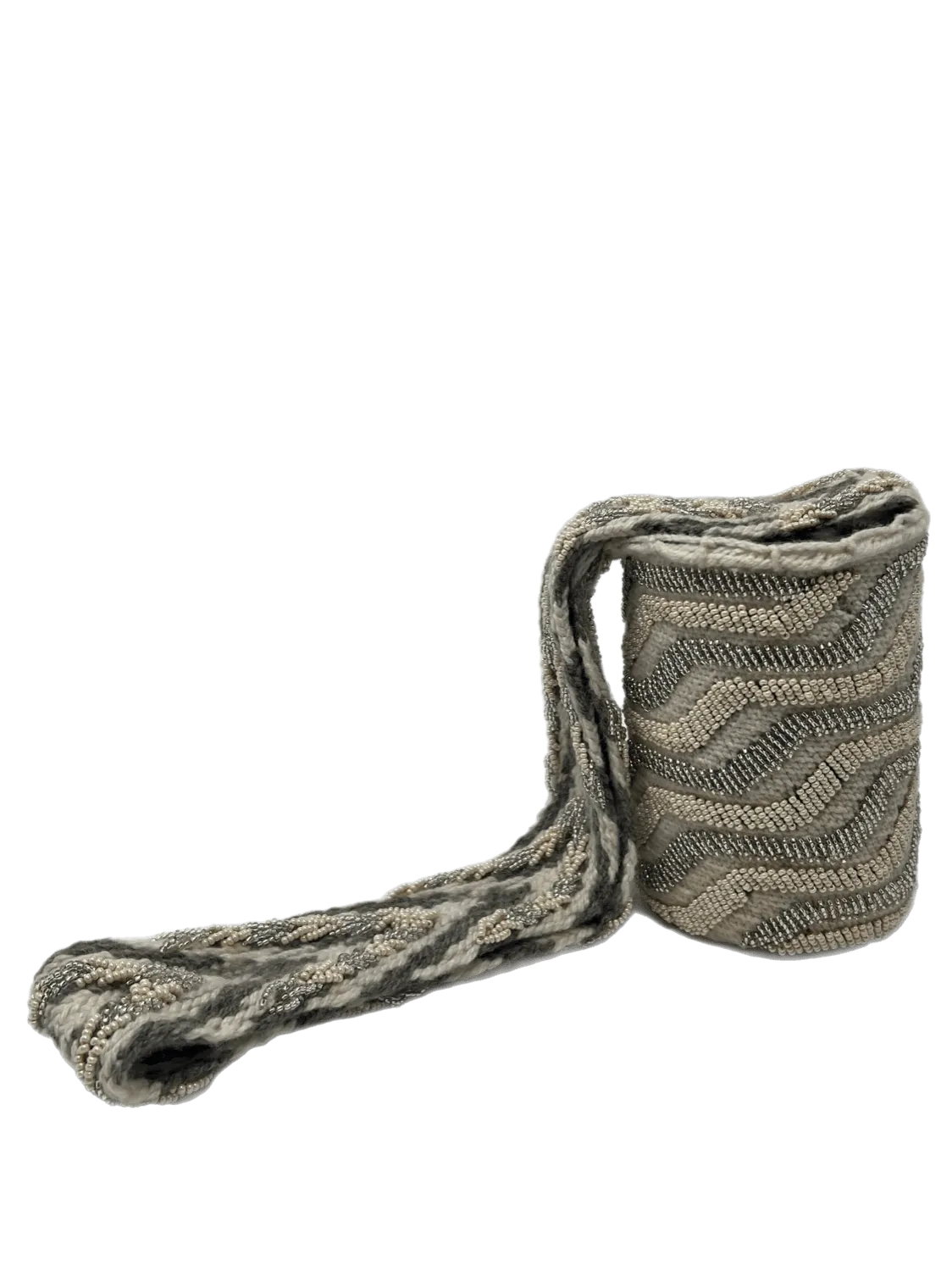 Beaded Bucket Bag
