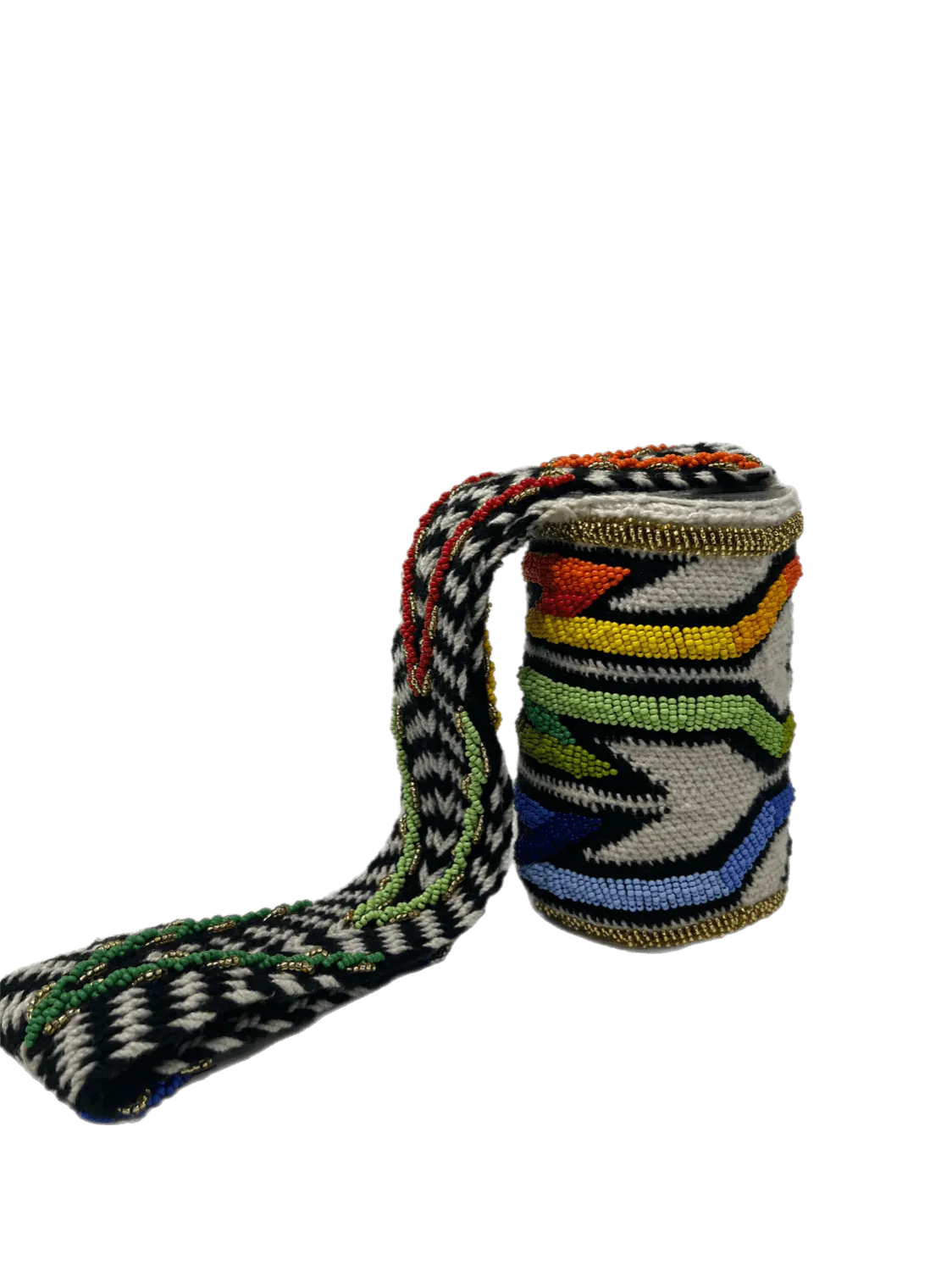 Beaded Bucket Bag