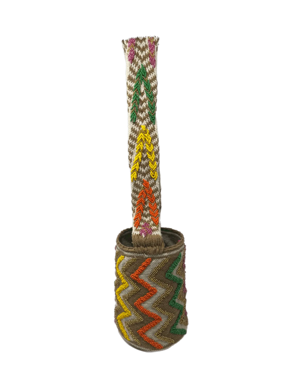 Beaded Bucket Bag
