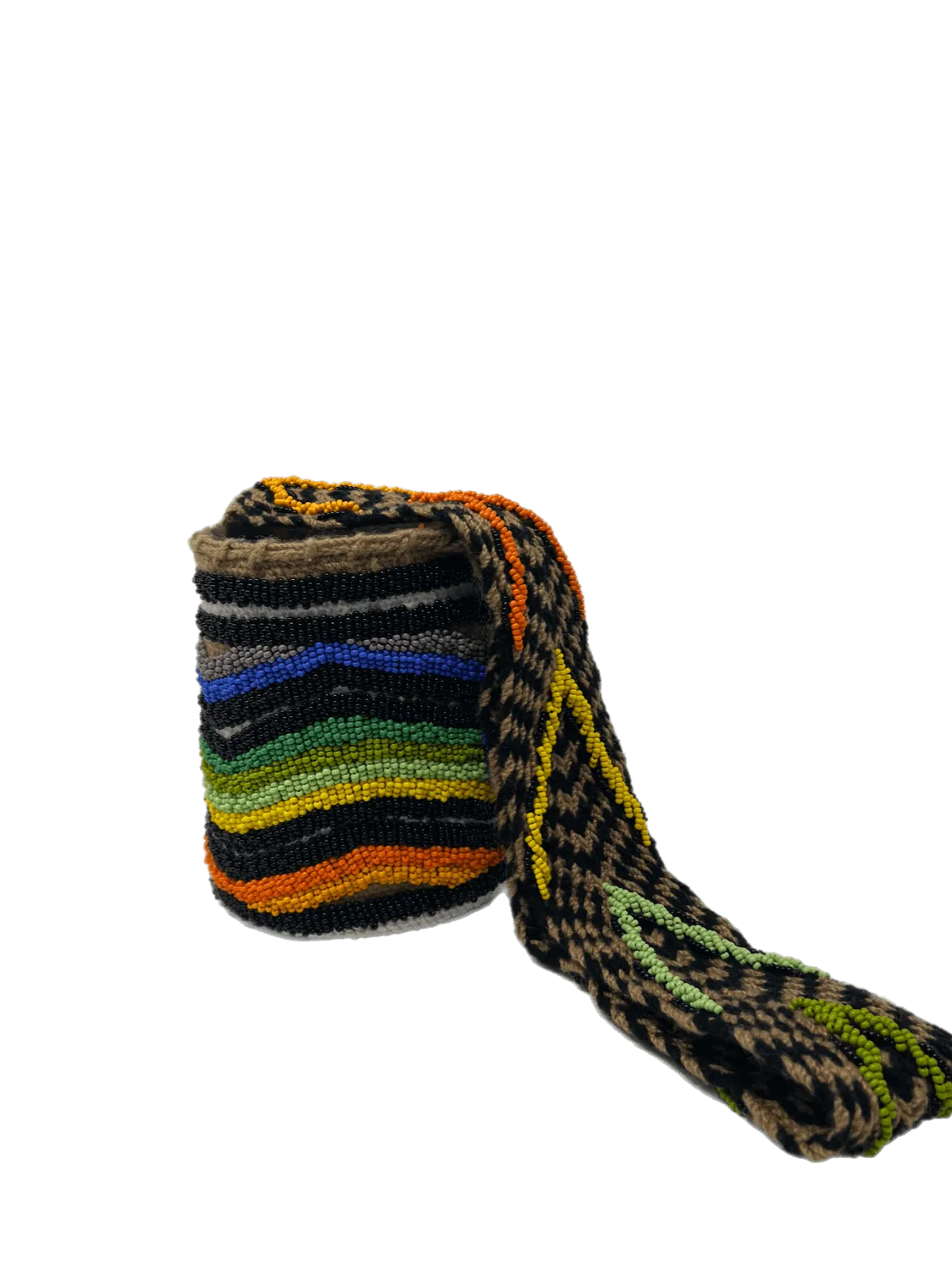 Beaded Bucket Bag