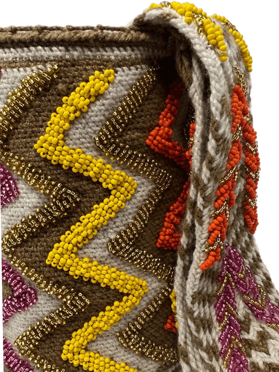 Beaded Bucket Bag