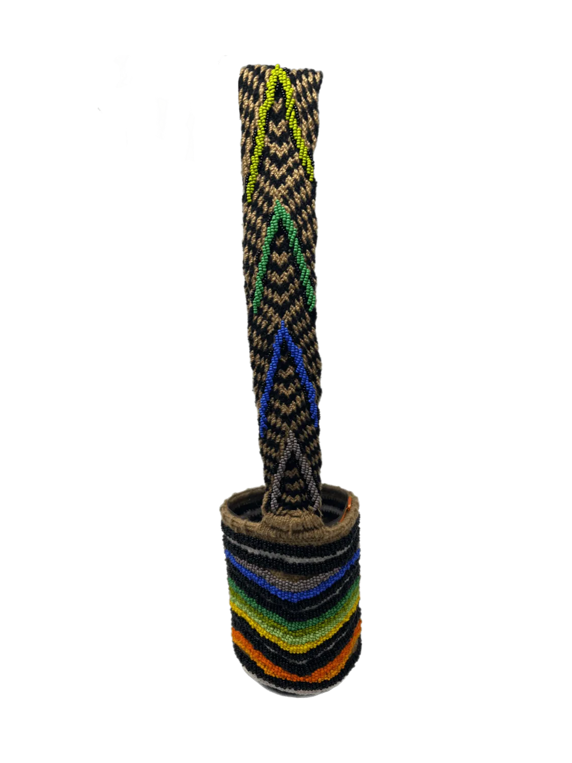 Beaded Bucket Bag