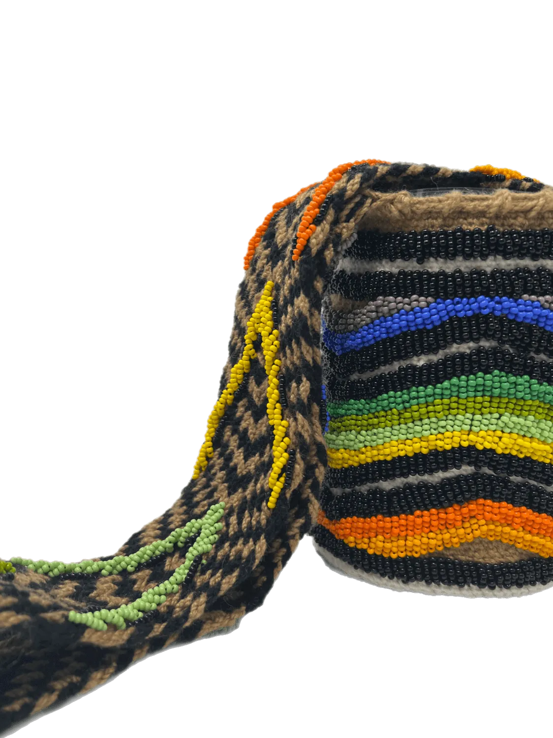 Beaded Bucket Bag