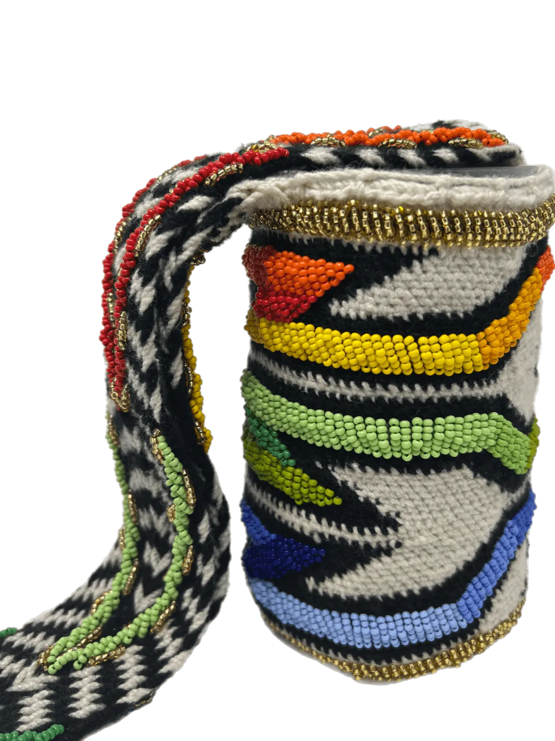 Beaded Bucket Bag