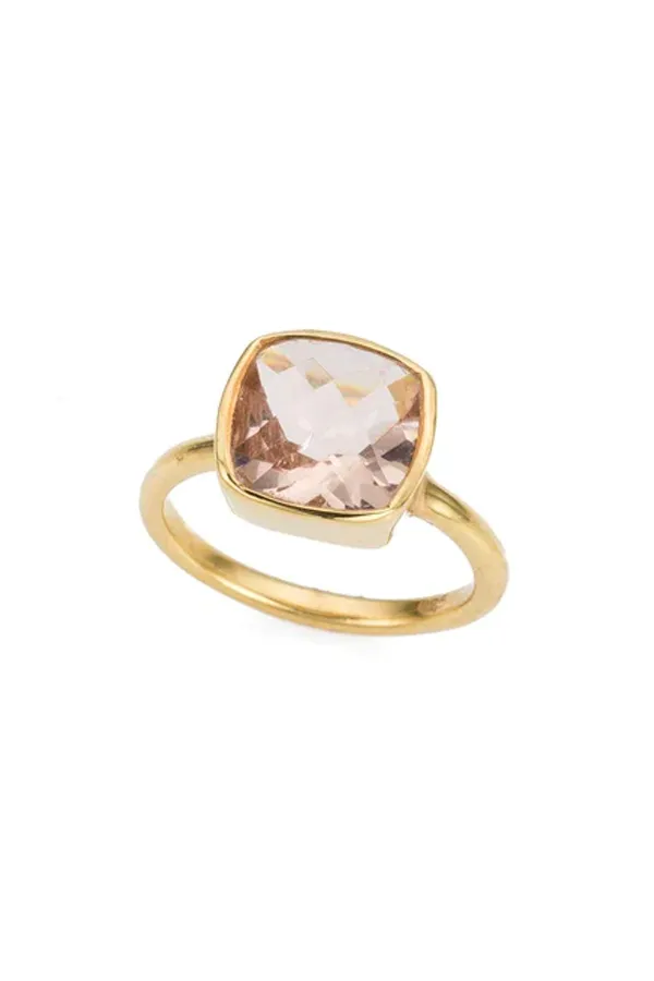 Bezel Ring | Morganite