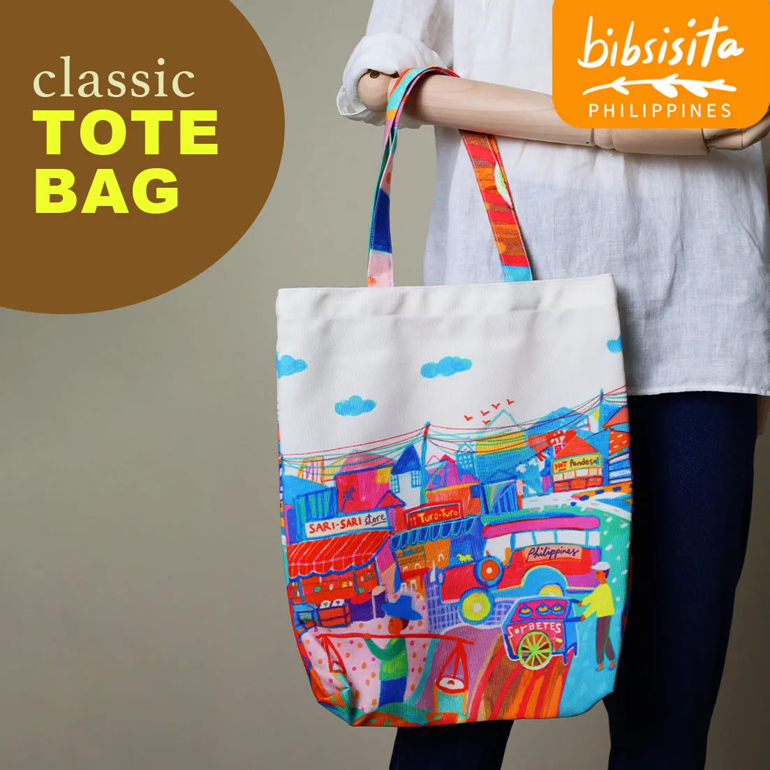 Bibsisita Canvas Tote Bag- SITIO
