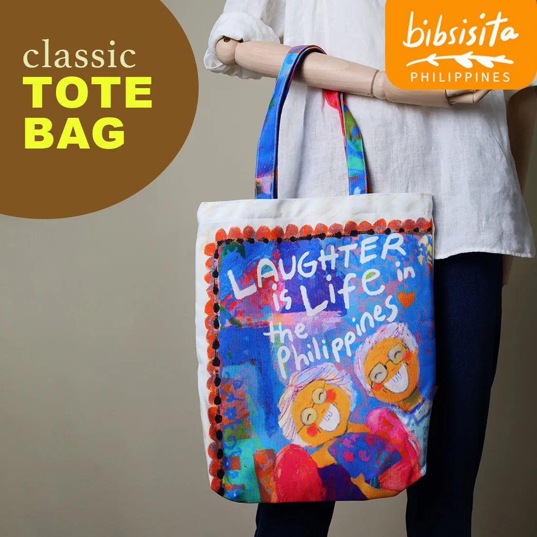 Bibsisita Canvas Tote Bag- TAWANAN