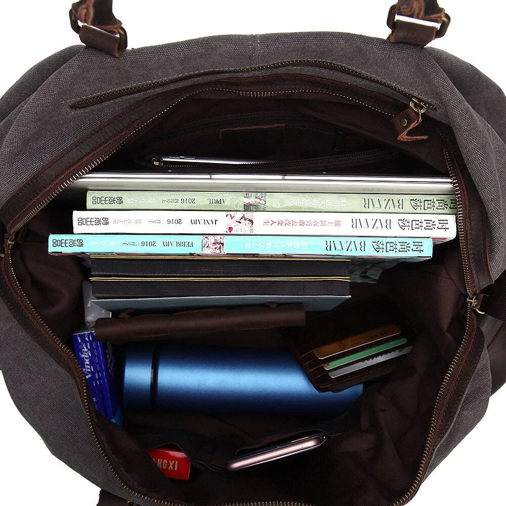 Big Canvas Travel Bag