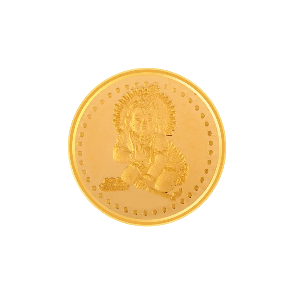 Bis Hallmarked 10 Gm 22KT (916) Yellow Gold Coin