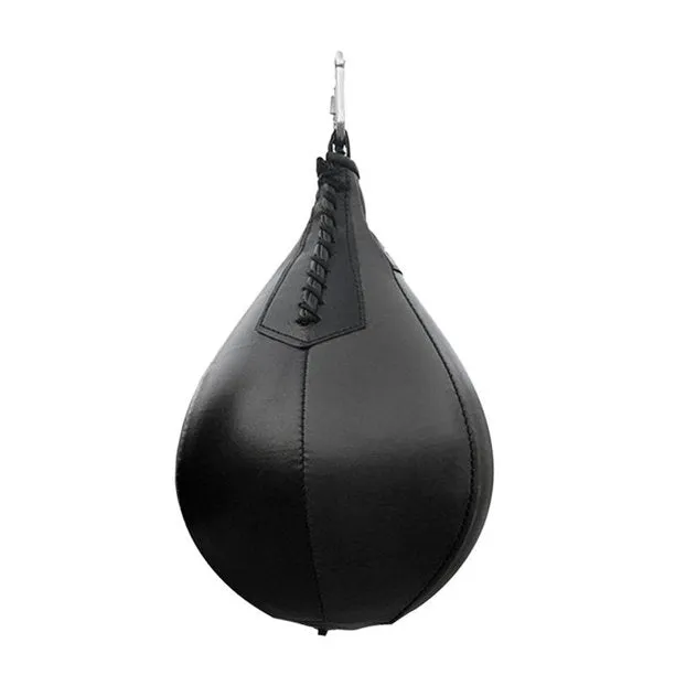 Boxing Speed Ball Leather Hanging Punching Bag for Thai Fitness