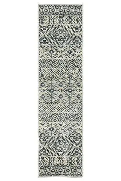 Branson BR02A Blue/Beige Rug