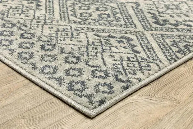 Branson BR02A Blue/Beige Rug
