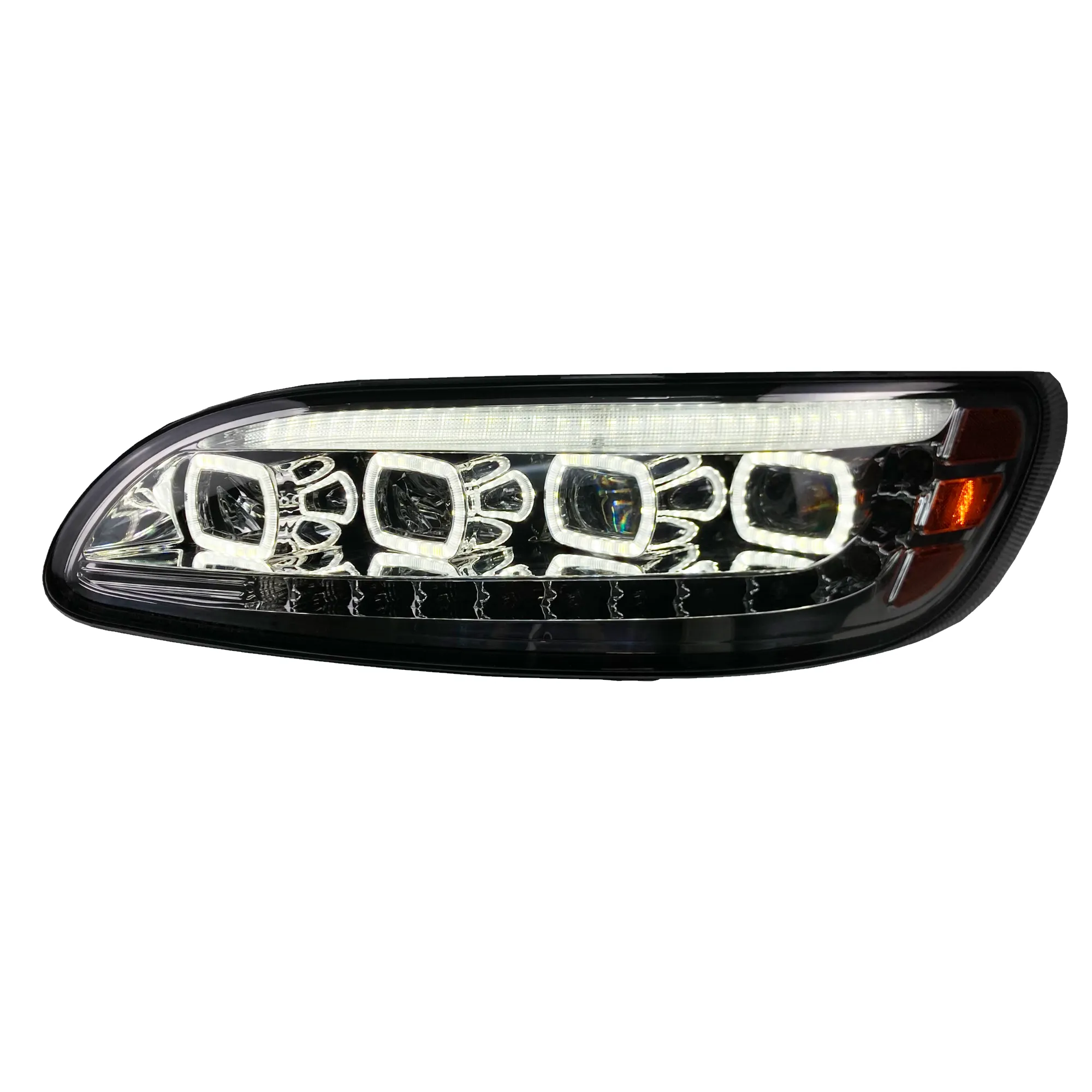 Brilliant Peterbilt 386,387,330,335,382,384 LED Headlight 05-22