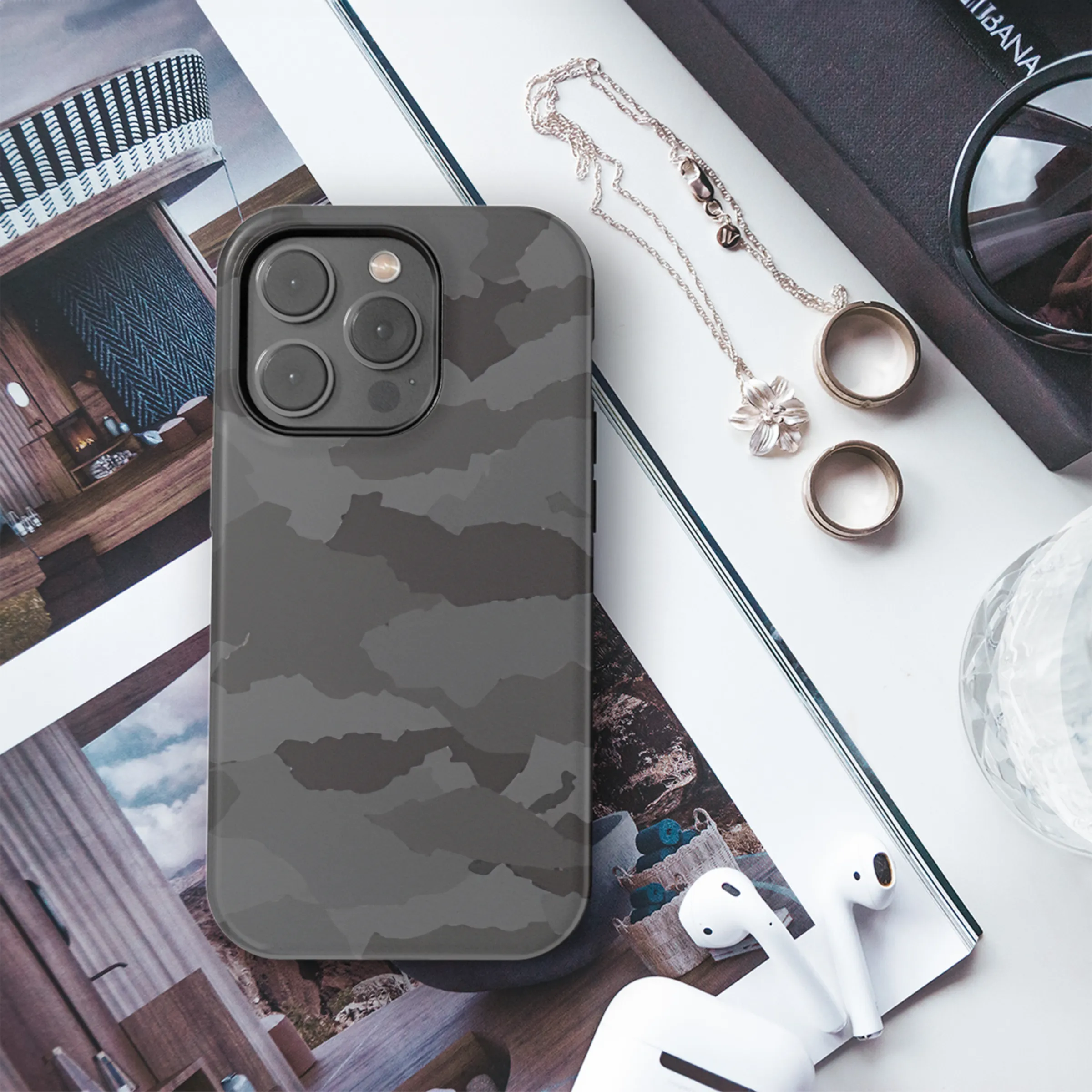 Camouflage Pattern Phone Case iPhone Samsung Cover Pixel 2189