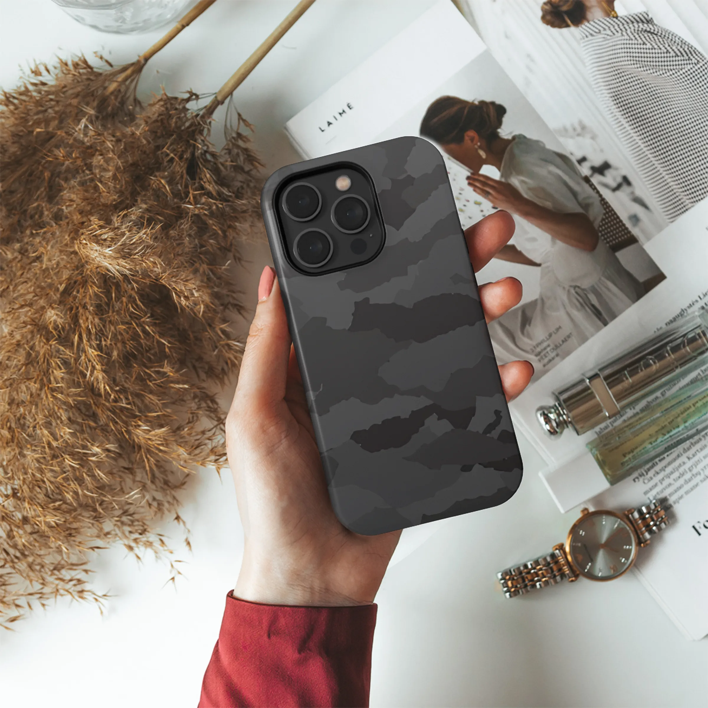 Camouflage Pattern Phone Case iPhone Samsung Cover Pixel 2189