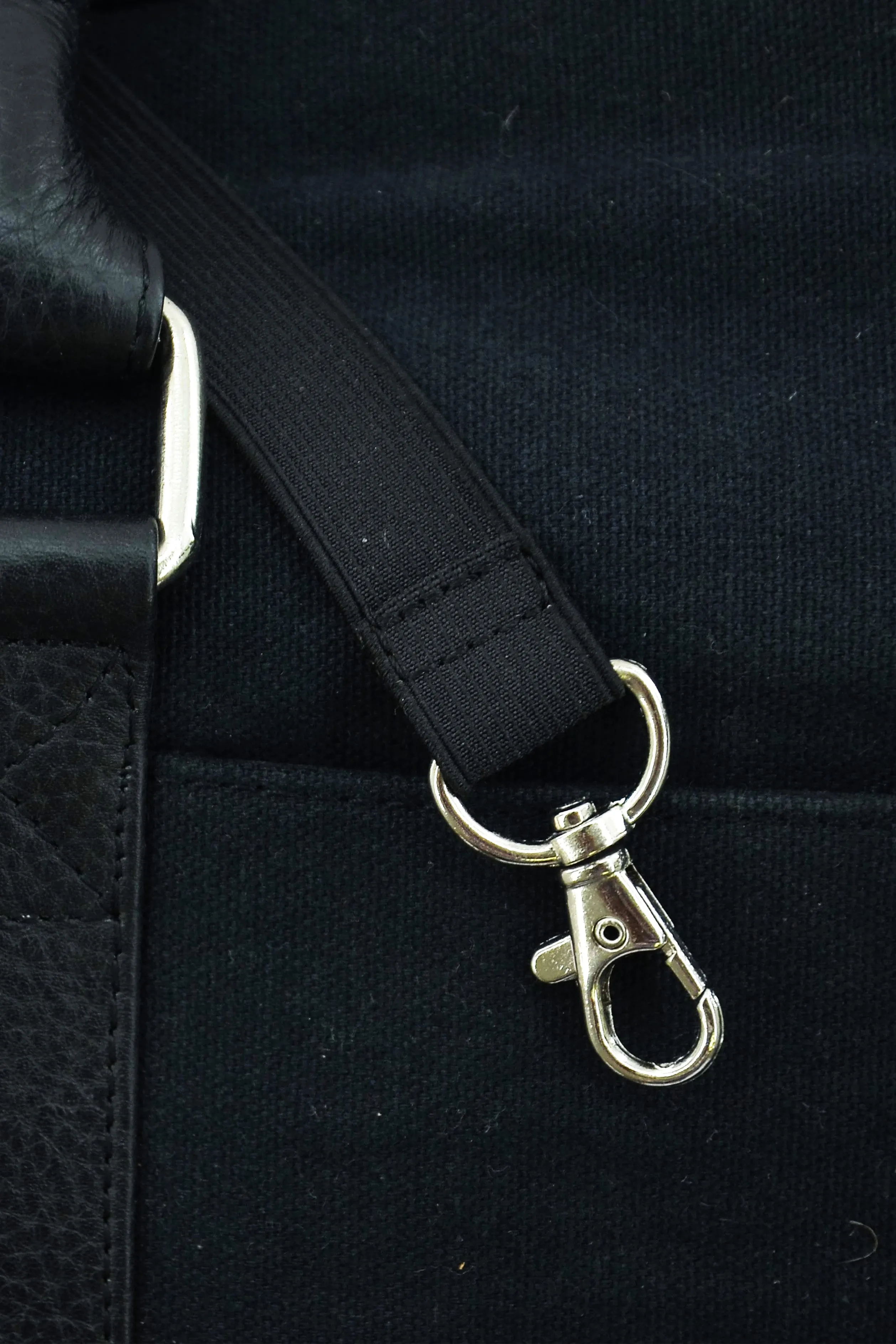 Canvas and Leather Travel Bag