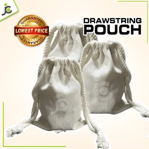 Canvas Drawstring Pouch (20pcs)