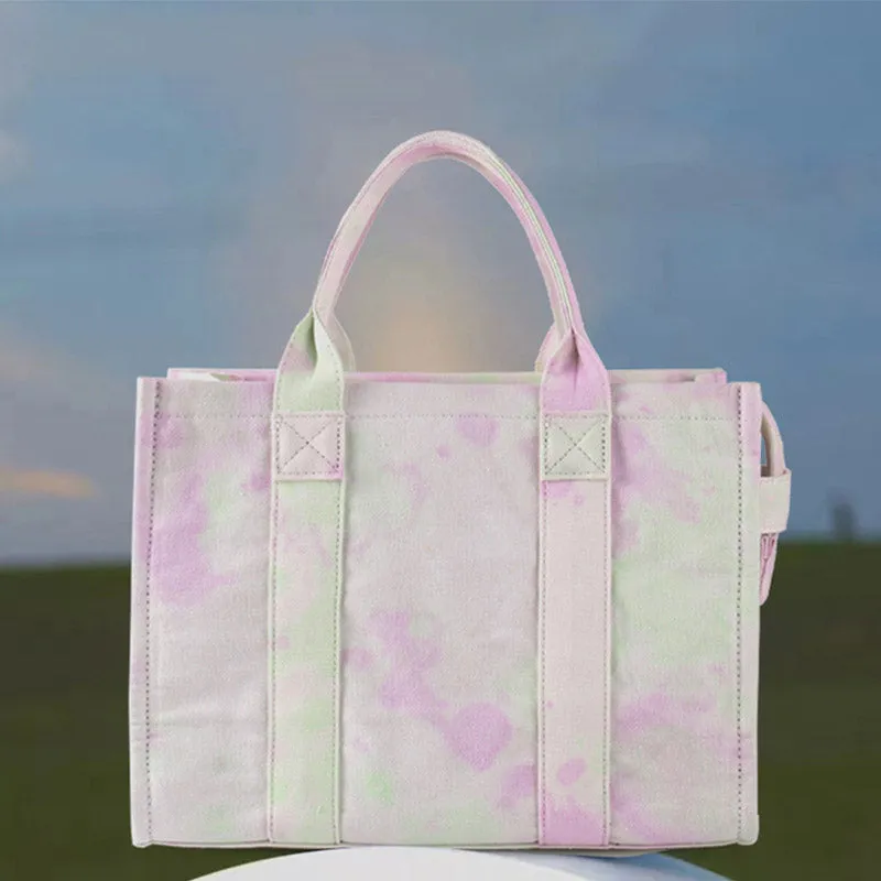 Canvas Tote For Women Commuter Ethnic Strap Crossbody Handbag