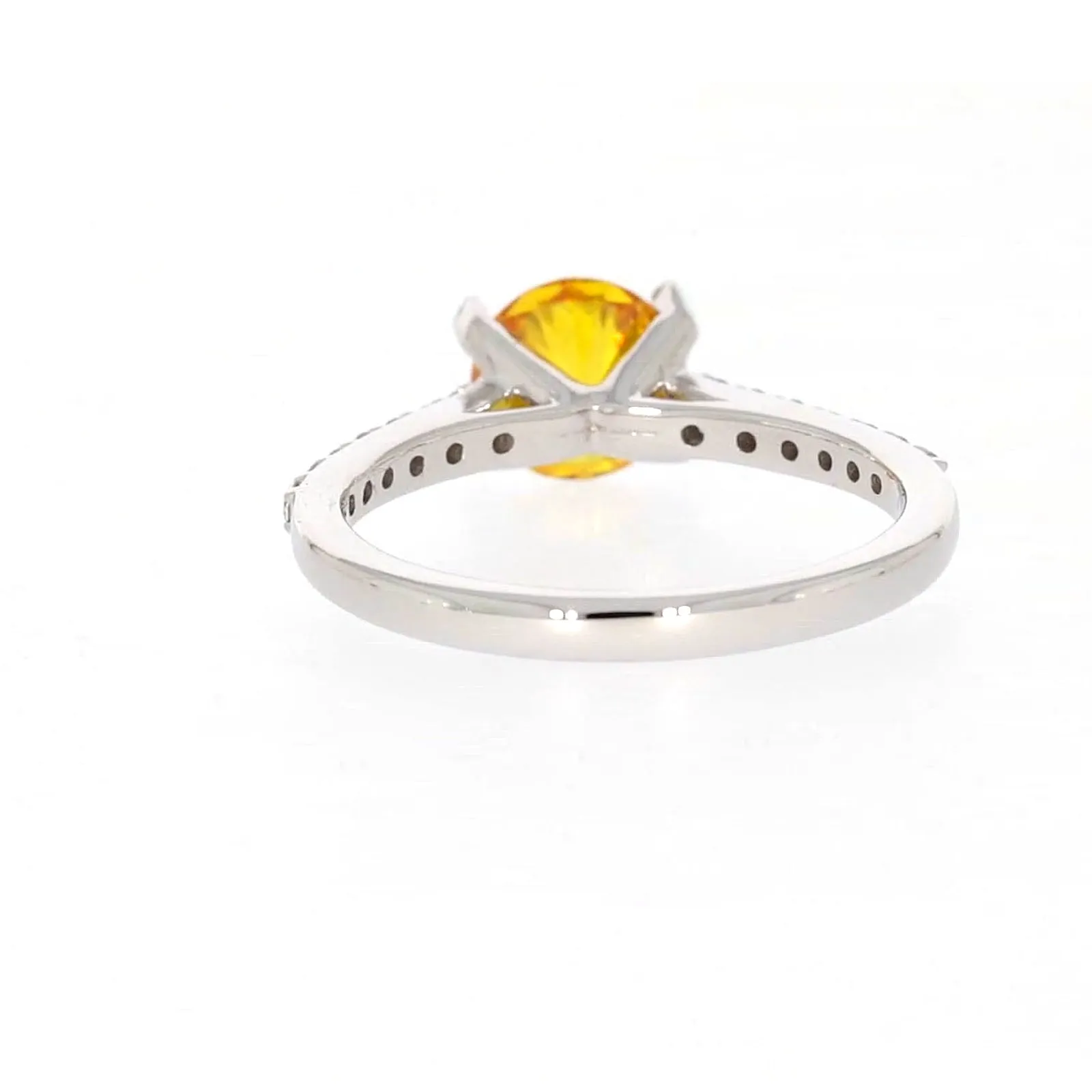 Celebration 18ct White Gold Round Brilliant Cut 1.40 CARAT tw of Lab Grown Diamond Ring
