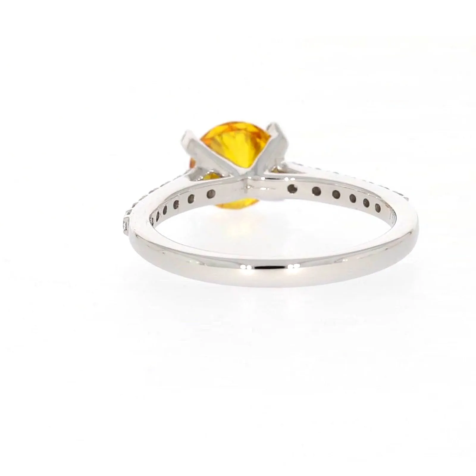 Celebration 18ct White Gold Round Brilliant Cut 1.40 CARAT tw of Lab Grown Diamond Ring