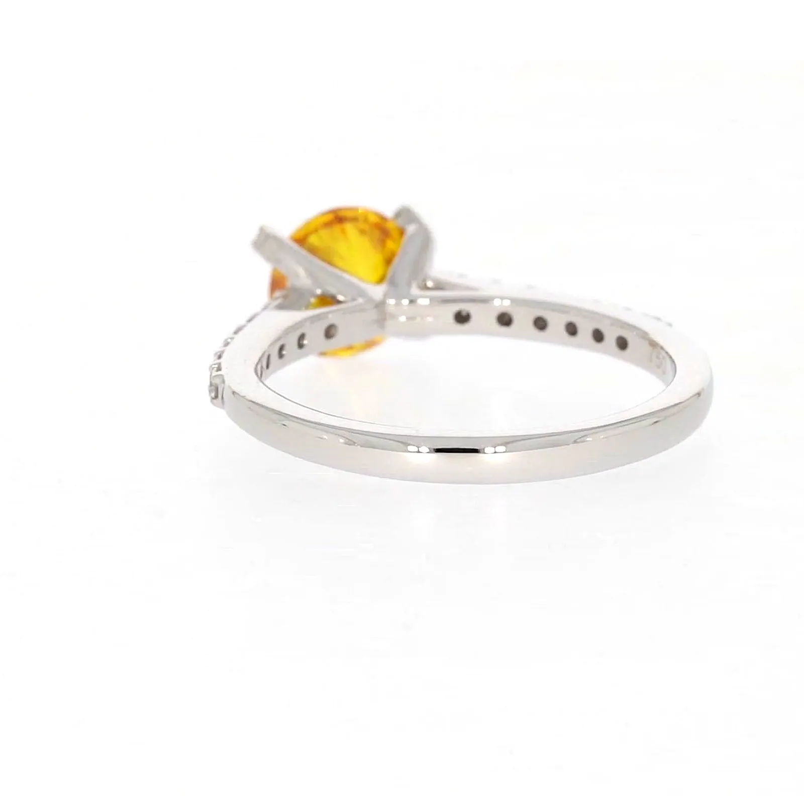 Celebration 18ct White Gold Round Brilliant Cut 1.40 CARAT tw of Lab Grown Diamond Ring